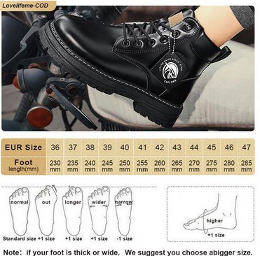 ASHION ASHION Martin Boots: Sleek, Durable, And Stylish Footwear For Every Occasion! - Image 3