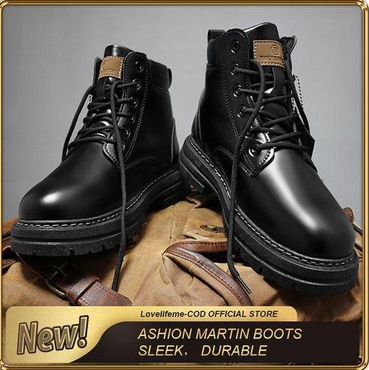 ASHION ASHION Martin Boots: Sleek, Durable, And Stylish Footwear For Every Occasion!