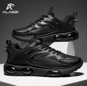 ALagzi 2025 New Men's Fashion Sneakers - Black