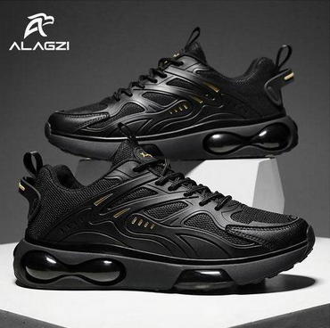 ALagzi 2025 New Men's Fashion Sneakers - Black