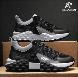 ALagzi Men's 2025 New Fashion Trend Sports Shoes - Black