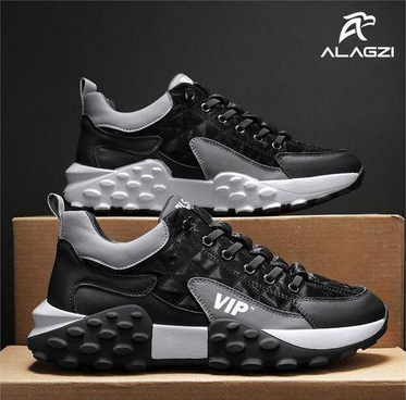 ALagzi Men's 2025 New Fashion Trend Sports Shoes - Black