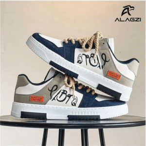 ALagzi Men's Trendy Casual Sneakers - White