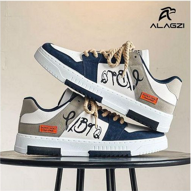 ALagzi Men's Trendy Casual Sneakers - White