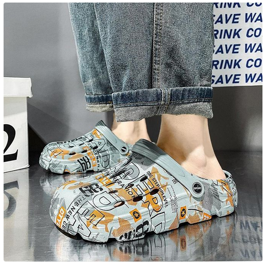 GALUIN Men’s Cave Slippers – Blue - Image 3