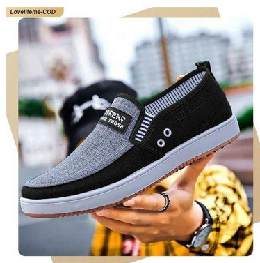 ASHION Men's Casual Slip-On Loafers &ndash; Breathable, Lightweight & Non-Slip Shoes for Everyday Comfort