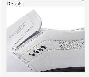 Banagat Men's Casual Oxfords PU Leather Loafers Brogues Shoes for Wedding & Daily Wear - Image 6