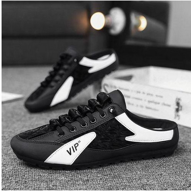 GALUIN Men’s Semi-Slip Sandals with Soft Anti-Slip Sole for Outdoor Use – Black - Image 4